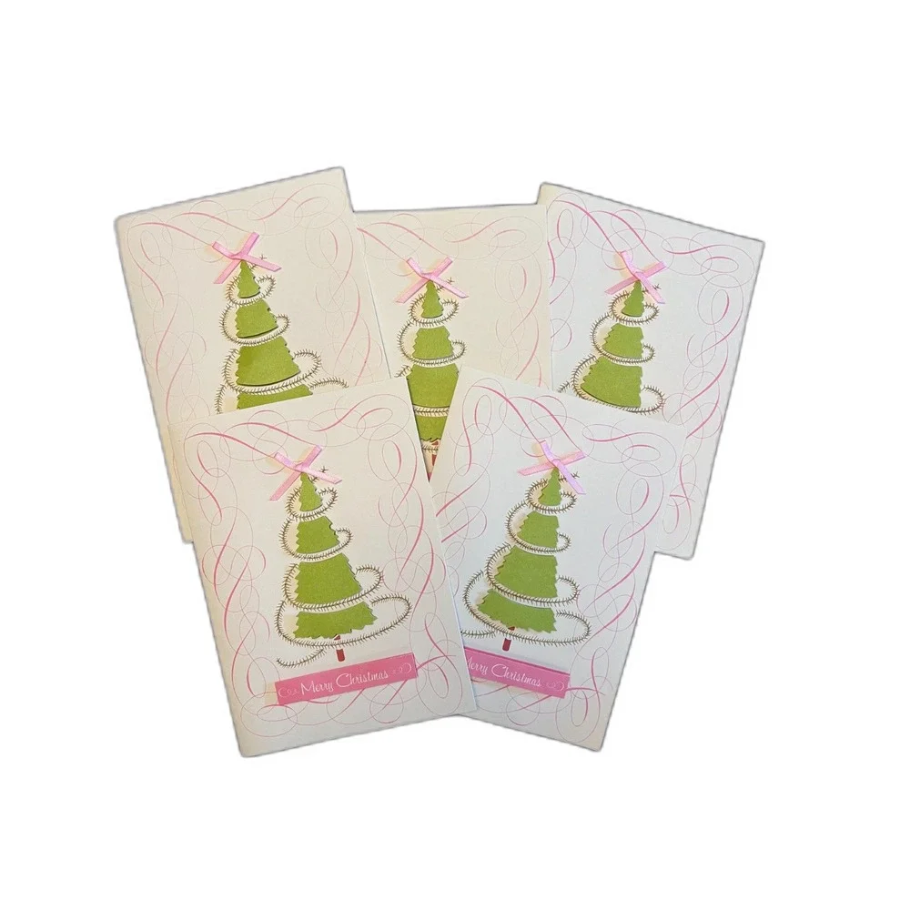 New Anna Griffin Retired Merry Christmas Holiday Cards and Envelopes